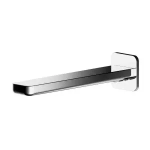 Bath Spout - Nuie WIN300 Chrome, Chrome colour ,image 1