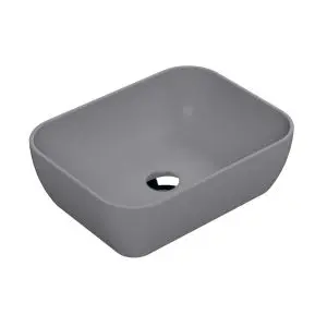 Square Vessel - Hudson Reed NBV358 Matt Grey, Grey colour ,image 1