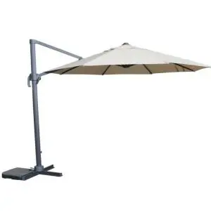 Parasol 3.5M Square Roma Beige, Neutrals colour ,image 1