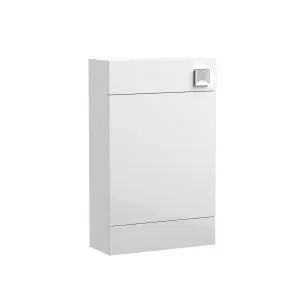 500mm WC Unit - Nuie NVM141 Gloss White, White colour ,image 1