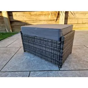 Ottoman Bench - Grey, Grey colour ,image 1