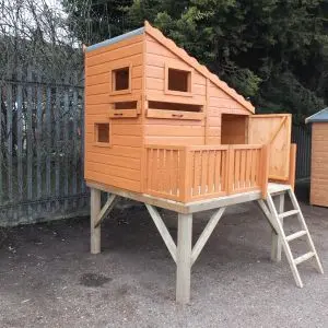Command Post Playhouse with Platform