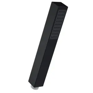 Minimalist Handset - Hudson Reed HO410 Matt Black, Black colour ,image 1