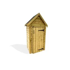 Tall Garden Store By Churnet Valley, Wood colour ,image 1