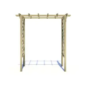 Arch Trellis Pergola 6 x 3