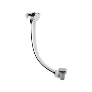 Freeflow Bath Filler - Nuie E358 Chrome, Chrome colour ,image 1