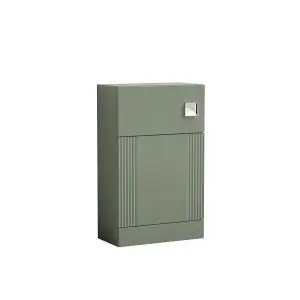 500mm WC Unit - Nuie FLT841 Green, Green colour ,image 1
