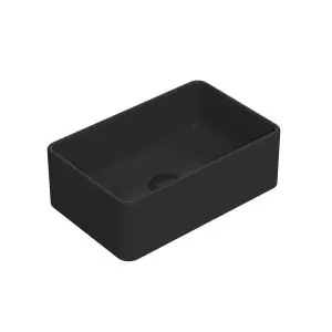 Rectangular Vessel - Hudson Reed NBV479 Matt Black, Black colour ,image 11