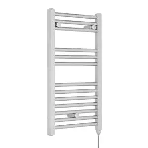 Electric Towel Rail - Nuie MTY150 Chrome, Chrome colour ,image 1
