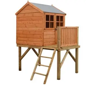 6 x 4 Bunny Playhouse with Platfrom