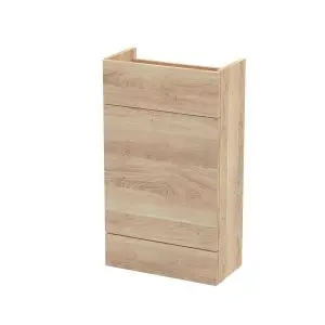500mm WC Unit - Compact - Hudson Reed OFF3045 Oak, Oak colour ,image 1