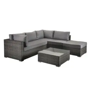 Savannah Corner Sofa In Grey, Grey colour ,image 1