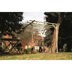 Rustic Rose Pergola
