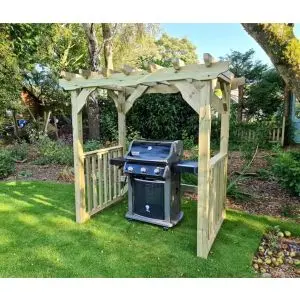 Lilly Bbq Hut By Churnet Valley, Wood colour ,image 1