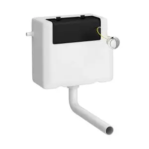 Universal Access Dual Flush Concealed Cistern - Hudson Reed XTY008 White ,image 1