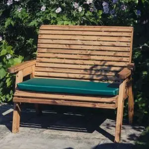 Green Cushion Double By Churnet Valley