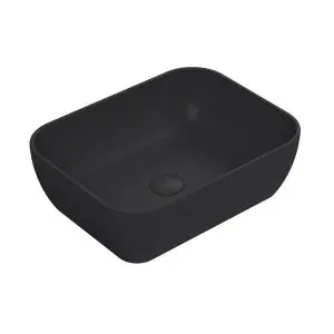 Square Vessel - Hudson Reed NBV458 Matt Black, Black colour ,image 1