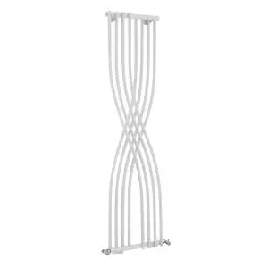 Xcite Designer Radiator 1775 x 450 - Hudson Reed HLW94 White High Gloss, White colour ,image 1