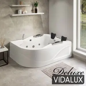 Vidalux WB07 1800 x 1200 Right Hand 2 Person Deluxe Whirlpool & Airspa Bath