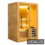 Vidalux 2 Person Nordic Traditional Sauna