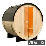 Vidalux 2 - 4 Person Traditional Barrel Sauna
