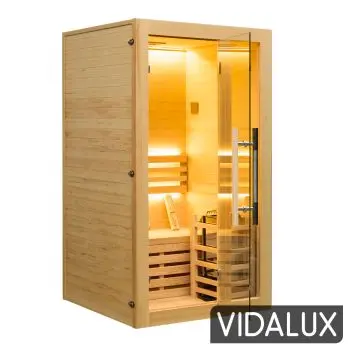 Vidalux 1 Person Nordic Traditional Sauna