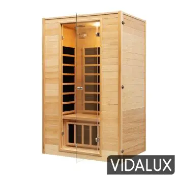Vidalux 2 Person Carbon Infrared Sauna