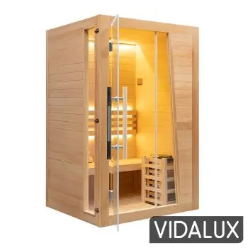 Vidalux 2 Person Klassikko Traditional Sauna