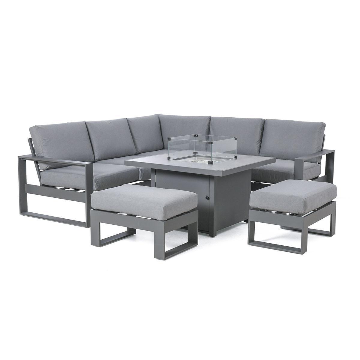 Metal Garden Sofa Dining Sets
