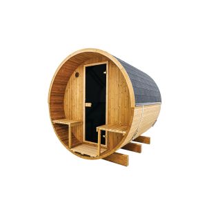 Hekla Barrel 210  (Woodburner) Outdoor Garden Sauna