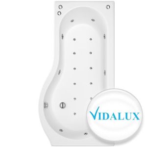 Vidalux Whirlpool Bath WBSB01 Right Hand 1700 x 750