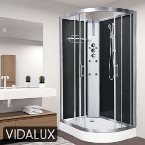 Vidalux Pure 1200 Left 1200 x 800 Shower Cabin