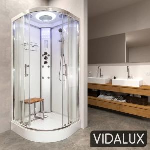 Vidalux SS Control Panel for Hydro Showers – Bluetooth Connectivity