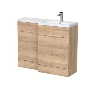 1100mm Right Hand Combination - Hudson Reed CBI3003 Oak