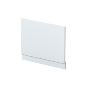 750mm Bath End Panel - Hudson Reed MOF171 Satin White, White colour ,image 1