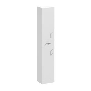 350mm Tall Unit - Nuie PRC163 Gloss White, White colour ,image 1