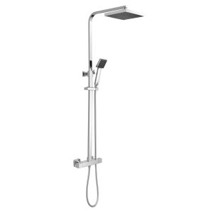 Thermostatic Bar Shower With Kit - Nuie JTY386 Chrome, Chrome colour ,image 1