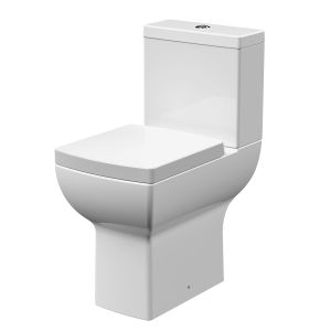 Comfort Height Pan, Cistern & Seat - Nuie NCG491 White