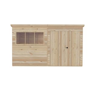 Ranger 12 x 6 Double Door Shed