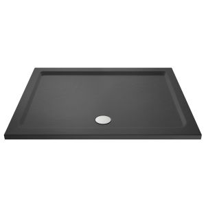 Rectangular Shower Tray 1800 x 900 - Hudson Reed TR71074 Grey, Grey colour ,image 1