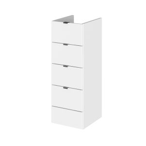 300mm Drawer Unit - Hudson Reed OFF132 Gloss White, White colour ,image 1