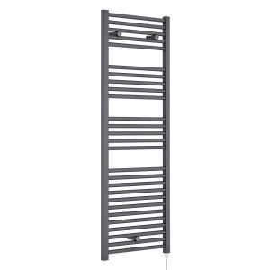 Electric Towel Rail - Nuie MTY155 Anthracite, Anthracite colour ,image 1