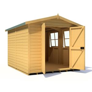Bison 10 x 8 Double Door Shiplap Shed