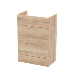 600mm Vanity Unit - Hudson Reed OFF3008 Oak, Oak colour ,image 1
