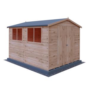 Lewis 10 x 8 Double Door Shiplap Shed