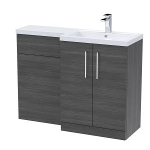 1100mm Right Hand Combination - Nuie ARN511R Grey