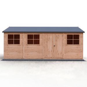 Mammoth 10 x 20 Double Door Shiplap Shed