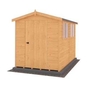 Atlas 10 x 6 Double Door Loglap Shed