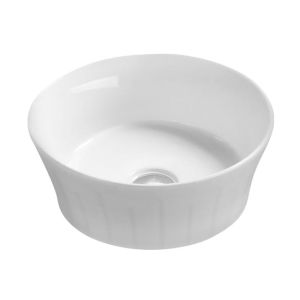 Round Vessel - Hudson Reed NBV167 White, White colour ,image 1