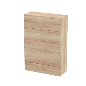 600mm WC Unit (255mm Deep) - Hudson Reed CBI3019A Oak, Oak colour ,image 1